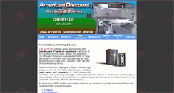 Desktop Screenshot of americandiscountheating.com